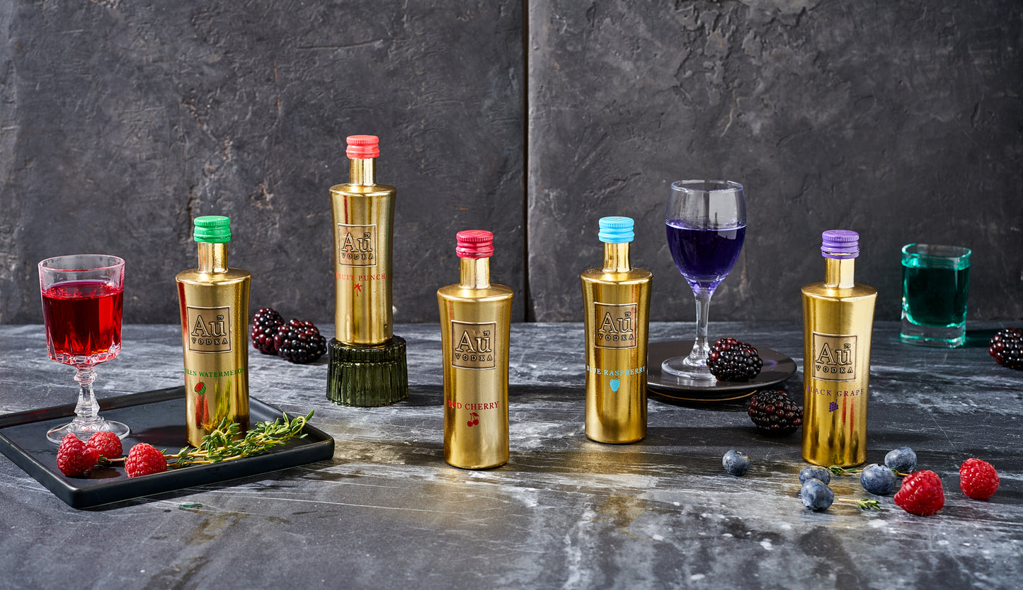 AU Vodka range