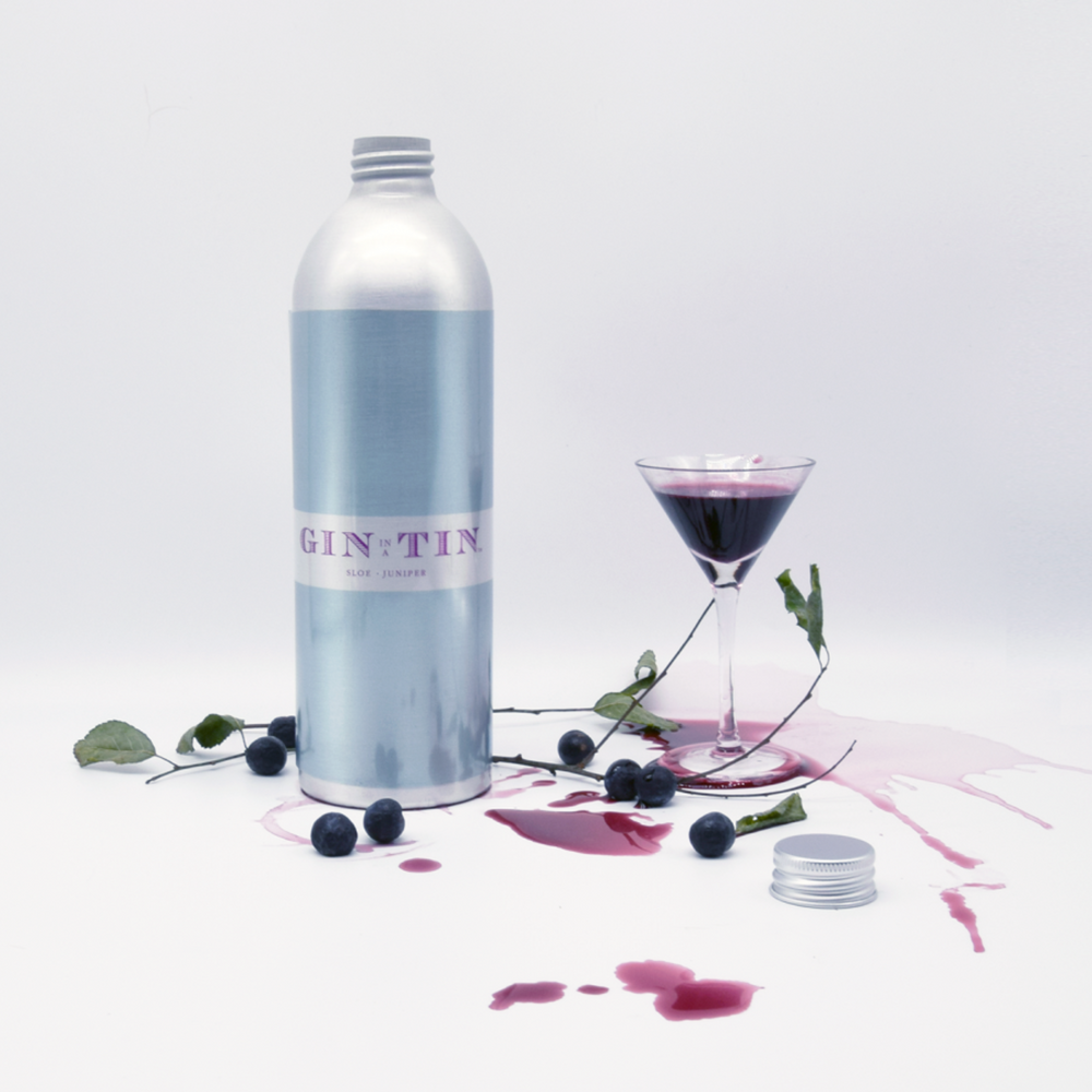 Gin In A Tin Juniper Sloe Gin No.15 Tin