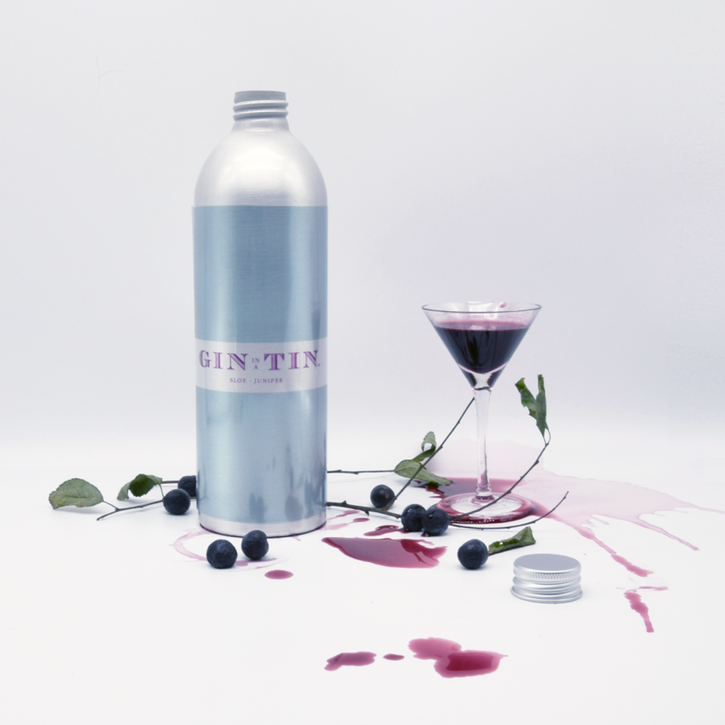 Gin In A Tin Juniper Sloe Gin No.15 Tin