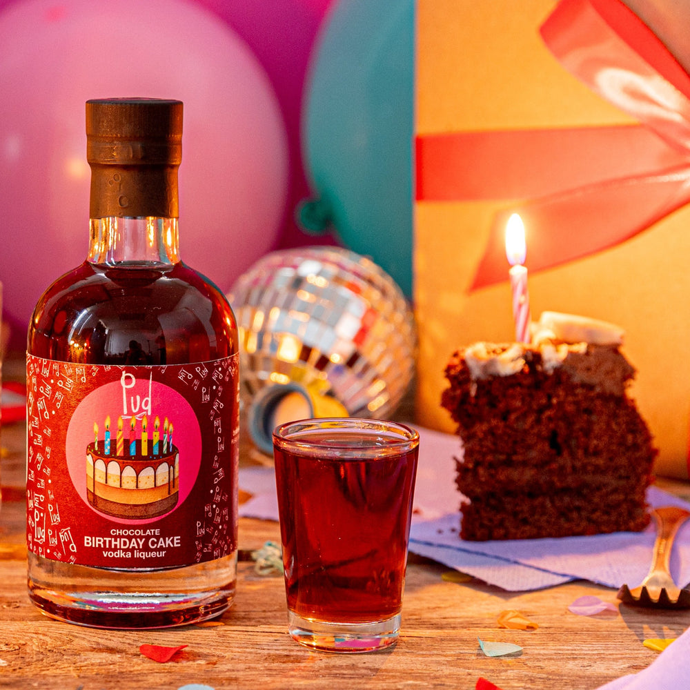 Pud Chocolate Birthday Cake Vodka Liqueur
