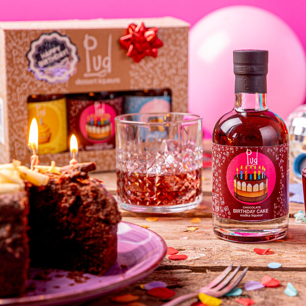 Pud Chocolate Birthday Cake Vodka Liqueur