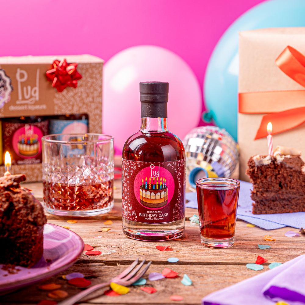 Pud Chocolate Birthday Cake Vodka Liqueur