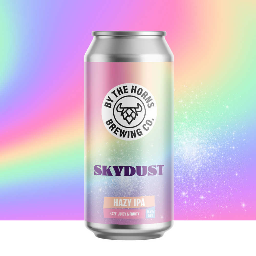 
                  
                    by the horns brewing co. skydust hazy IPA
                  
                