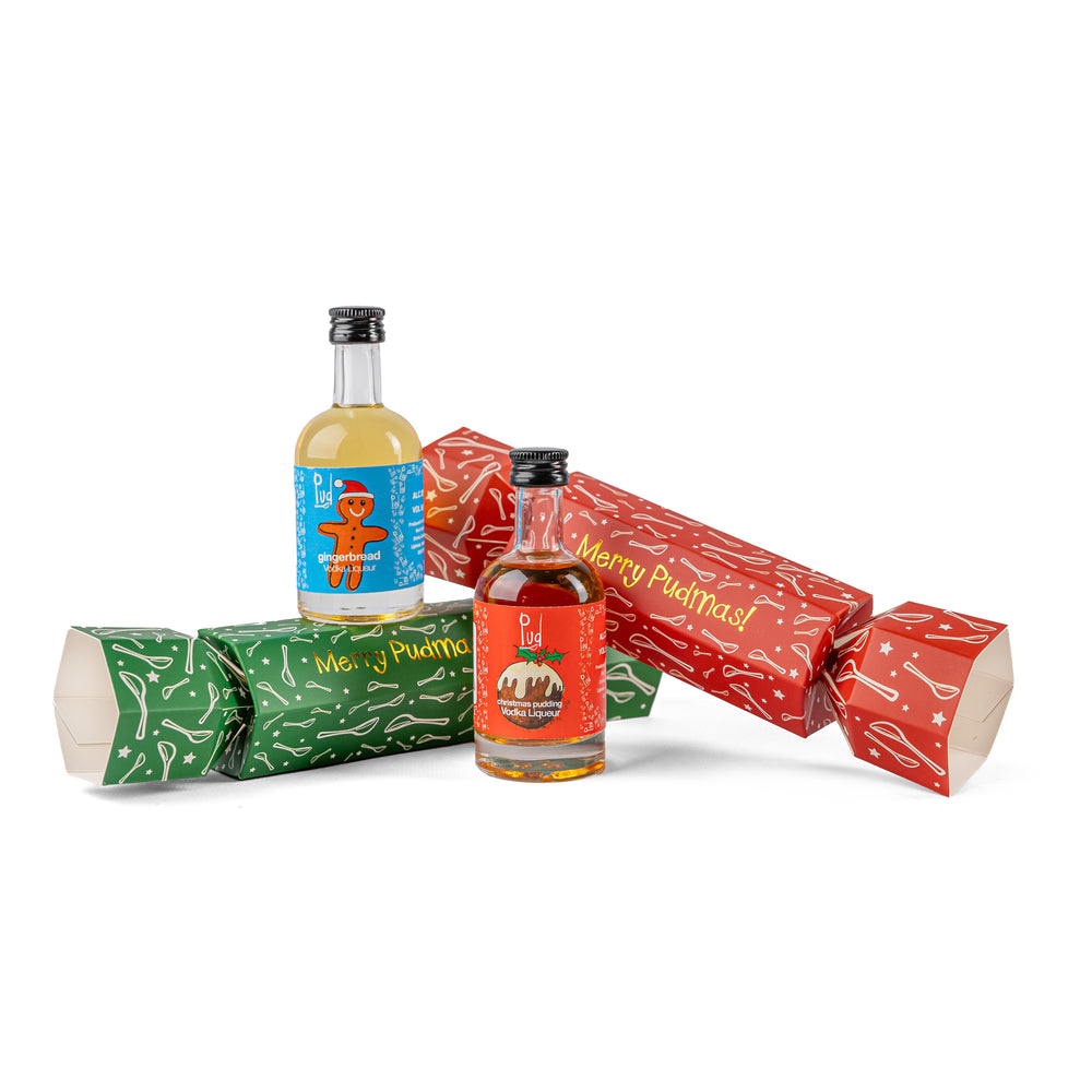 2024 Limited Edition Pud After Dinner Crackers Box (4 x 5cl)