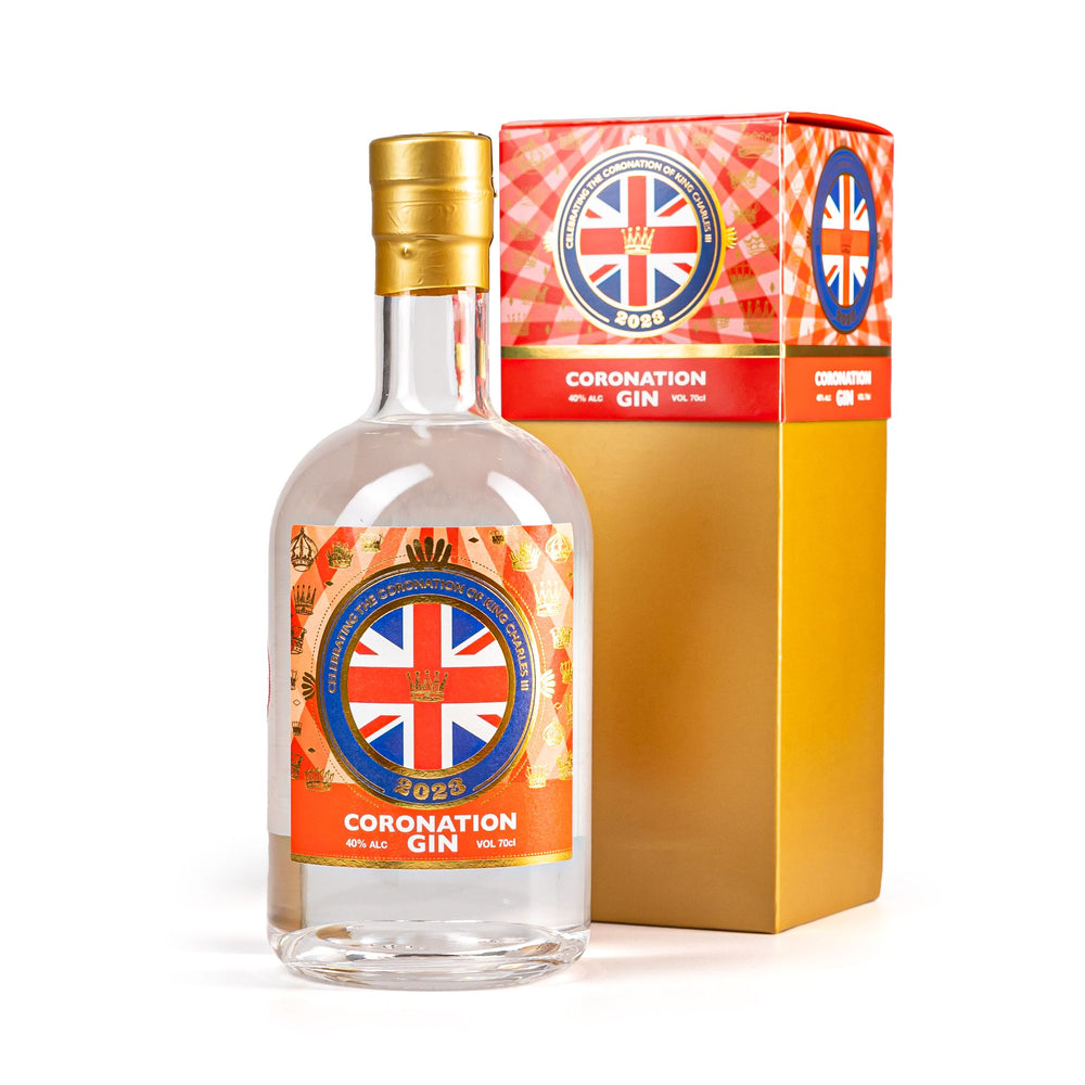 coronation gin - london dry box 